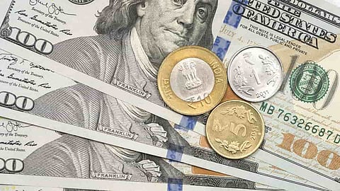 Alt="Rupee Record Low"