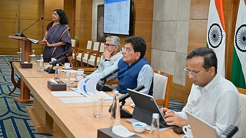 Goyal meets officials, industry representatives to discuss ways to boost manufacturing
