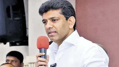 Alt="chandrashekhar pemmasani MoS Telecom BSNL financial turnaround"