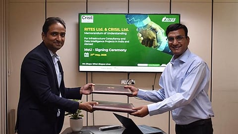 RITES, Crisil sign MoU to offer data-driven infrastructure solutions