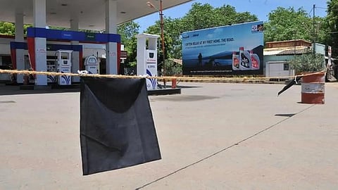 Alt="Rajasthan Petrol Pump Strike"