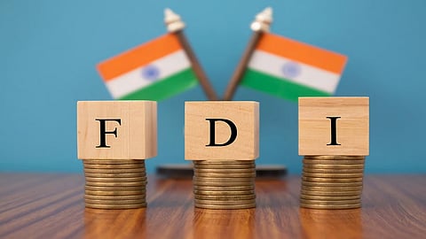 Alt="India Net FDI FY26"