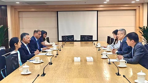 Indian envoy holds talks with senior Chinese commerce ministry official on trade ties