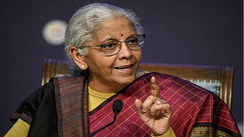 Alt="Nirmala Sitharaman calls middle class India's growth engine"