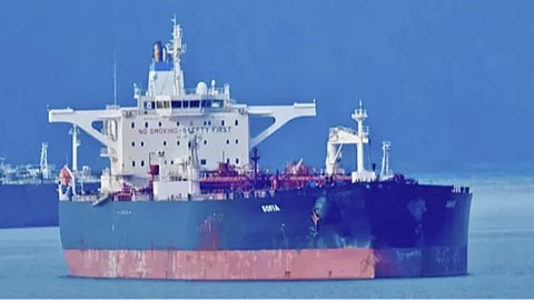 Alt="MEA India engages Tehran amid missile strikes stoke shipping fears in Strait of Hormuz"