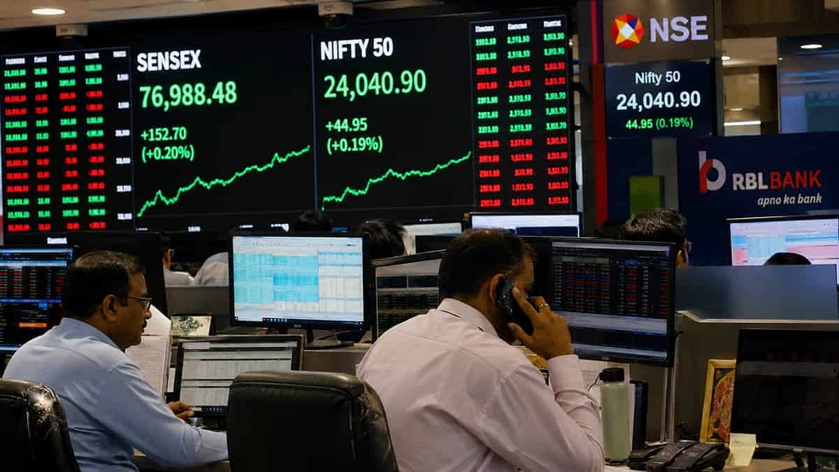 Market Commentary thumbnail: Sensex, Nifty open higher as falling crude lift investor sentiment