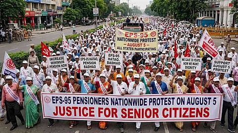 Alt="EPS-95 pensioners calls for nationwide protest on Aug 5"
