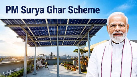 Alt="PM Surya Ghar Scheme reaches 50 lakh households"
