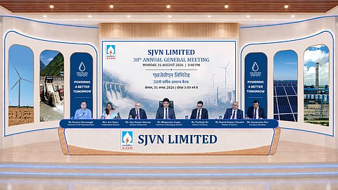 SJVN reports record generation, Rs 4,723 crore revenue in FY26; operational capacity reaches 4,271.5 MW