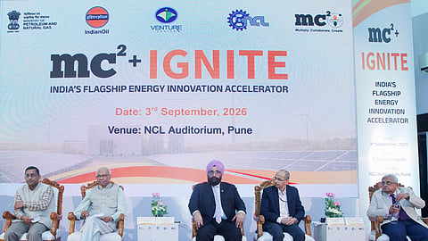 Alt="Indian Oil-backed MC²+ IGNITE to fund up to 30 energy start-ups; top ventures eligible for Rs 1.5 crore"