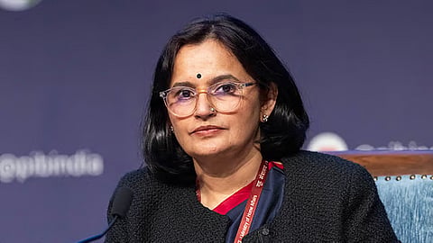 Alt="Economic Affairs Secretary Anuradha Thakur"