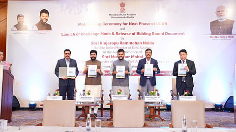 Alt="UDAN next phase takes off as Centre signs 21 pacts with states, UTs"