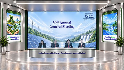 Alt="39th AGM: CMD highlights IREDA's growth story and future plans; releases first-ever ESG report"