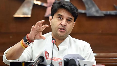 Alt="Minister of Communications of India: Jyotiraditya Scindia"