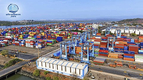Alt="JNPA Resolves Export Cargo Surge, Restores Smooth Traffic Flow at India's Largest Port"