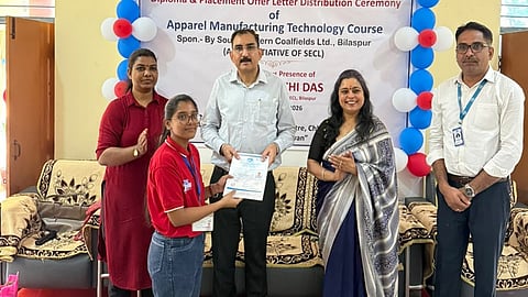 Alt="SECL CSR initiative turns skill training into jobs for 33 women"