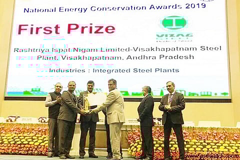 RINL-VSP gets 1st prize at ‘National Conservation Award 2019’