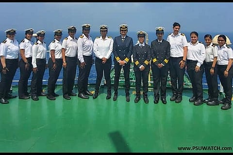 International Women’s Day: All-women crew of SCI vessel creates history as they set sail from JNPT