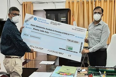 COVID-19: NCL provides financial assistance of Rs 90 lakh to Sonbhadra
