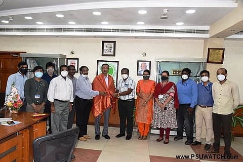 ISTD felicitates RINL-VSP CMD KC Das