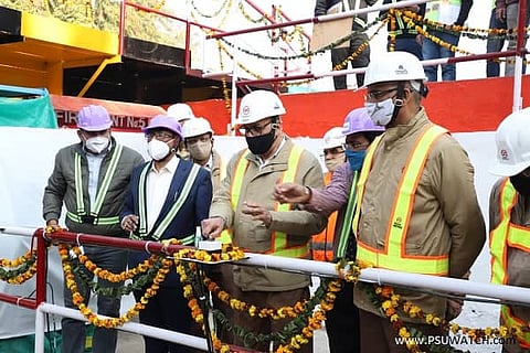 DMRC Phase-4: Frist tunneling drive starts at Vikashpuri