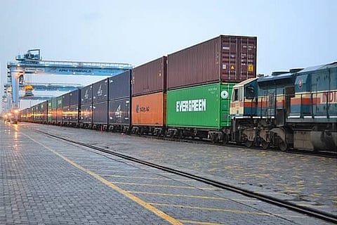 Despite of COVID challenges, Railways maintains double digit growth in freight traffic