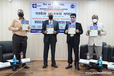 MIDHANI concludes celebration of Vigilance Awareness Week