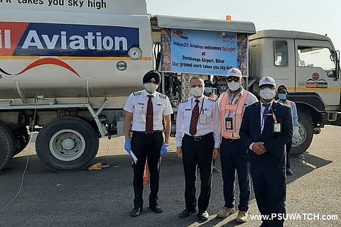 Indian Oil commissions aviation fuel station at Darbhanga