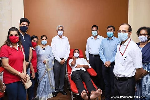 NHPC organises blood donation camp