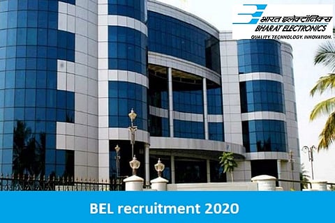 BEL recruitment 2020: BEL is looking to hire Engineers