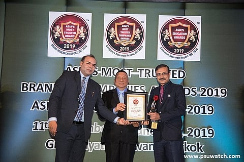 HP Gas gets recognition as ‘Asia’s Most Trusted Brand 2019’