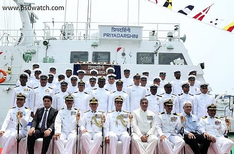 GRSE commissions first ICGS- Priyadarshini