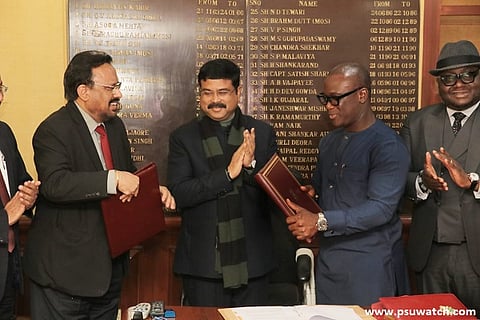 IOCL signs an MoU with National Petroleum Authority of Ghana