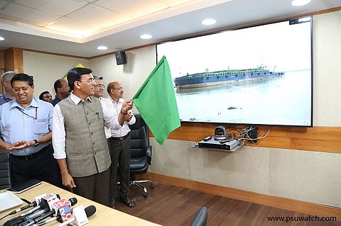 Historical: IWAI Cargo connecting India-Bhutan-Bangladesh flagged off