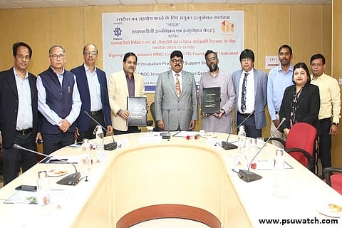 NMDC & IIT Hyderabad jointly to support deep-tech start-ups