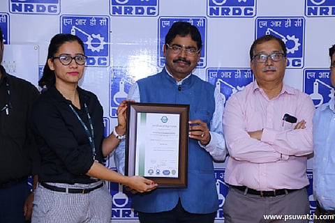 NRDC gets ISO-9001-2015 certification