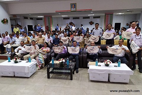 PDIL distributes cloth-bags on the occasion of Gandhi Jayanti