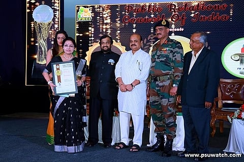 POSOCO’s Director (HR) gets PRCI Chanakya Award