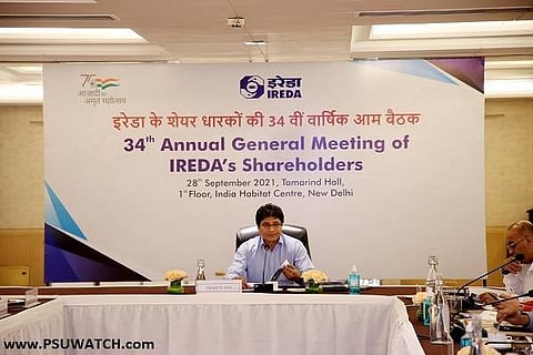 IREDA looking to grow its loan book to Rs 1.35 lakh crore by FY26: CMD