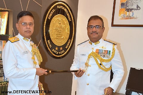 RAdm KP Arvindan takes charge as Admiral Superintendent of Naval Dockyard, Mumbai
