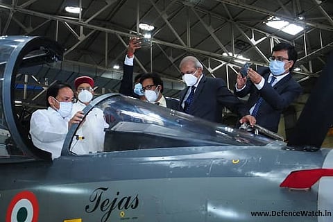 Vice President visits HAL, calls for developing Indigenous cutting-edge technologies