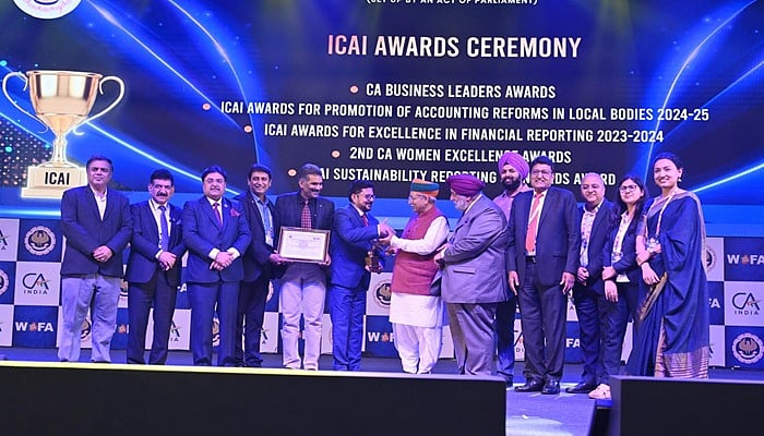 REC wins Gold Shield in ICAI Award for excellence in financial ...