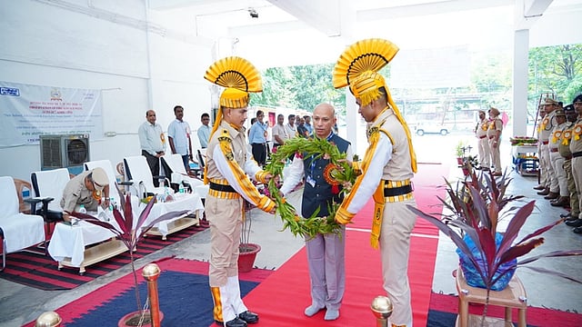 CISF Unit at NTPC Kaniha observes Fire Service Day