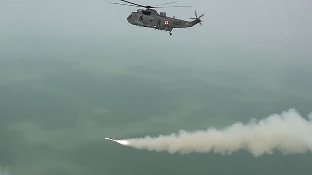 DRDO, Indian Navy conduct maiden salvo launch of Naval Anti-Ship ...