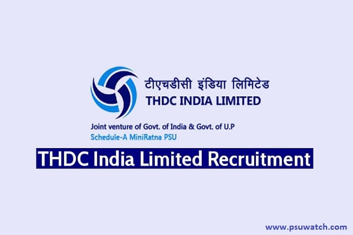 Thdc Cmd THDC invites job applications for Director (Personnel); apply before ...