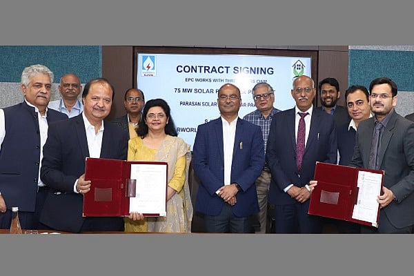 SJVN signs EPC pact with Solarworld Energy for 75 MW project at Parasan ...