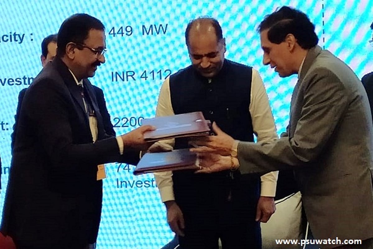 NHPC signs MoU with Himachal govt for Dugar HE Project
