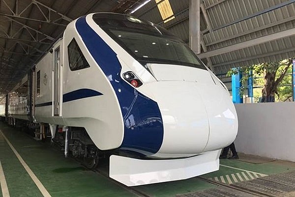 Train18 has already overtaken Shatabdi on the railway track