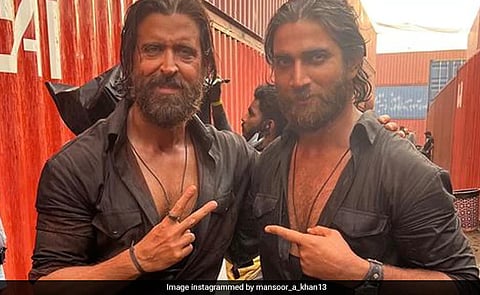 Hrithik Roshan's stuntman looks like a copy of late actor Sushant Singh Rajput, fans got emotional after seeing photos of Mansoor Ali Khan