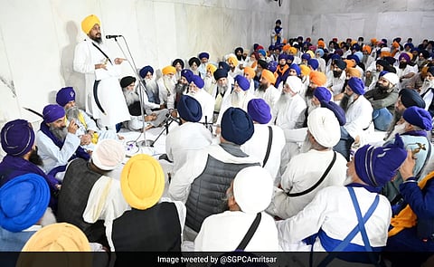 Jathedar of Akal Takht gave 24 hours to the government to release the Sikh youths